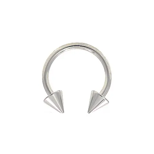 	Circular barbell Acciao Chirurgico Con Coni misura 12 x 8 mm