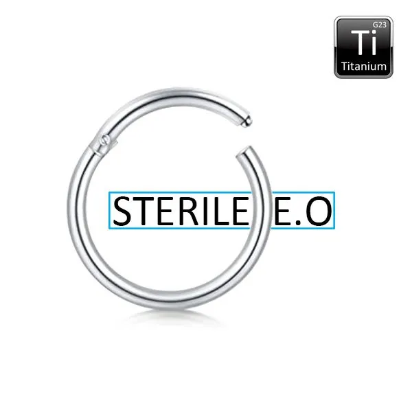 Cerchio Clicker In Titanio Sterile misura 8 x 12 mm